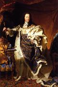 Portrait of Louis XV Hyacinthe Rigaud